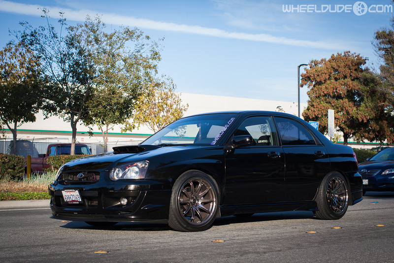 photo 2 Subaru Impreza custom wheels Rota T2R 18x9.5, ET +38, tire size X R18. x ET 