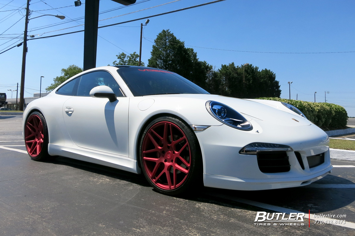 photo 1 Porsche 911 custom wheels Vossen VPS-315 21x, ET , tire size X R21. x ET 