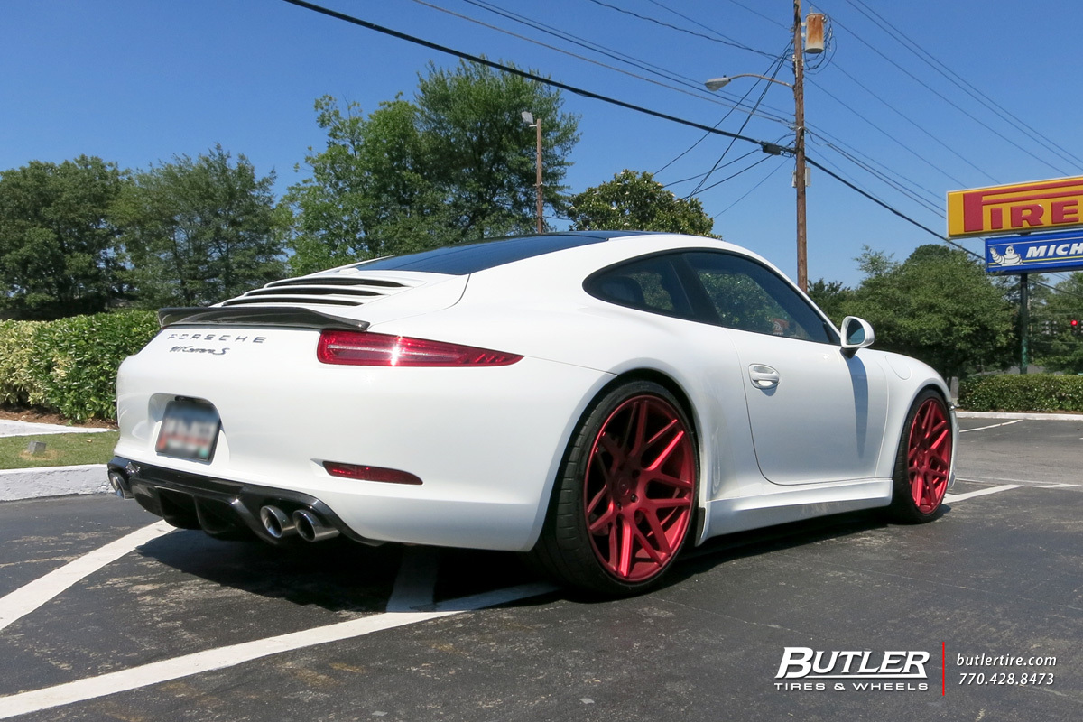 photo 3 Porsche 911 custom wheels Vossen VPS-315 21x, ET , tire size X R21. x ET 