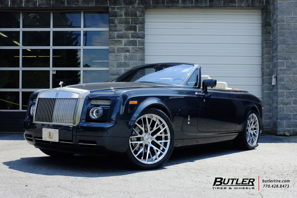 photo 3 Rolls-Royce Phantom Drophead Coupe custom wheels Savini SV65D 24x, ET , tire size X R24. x ET
