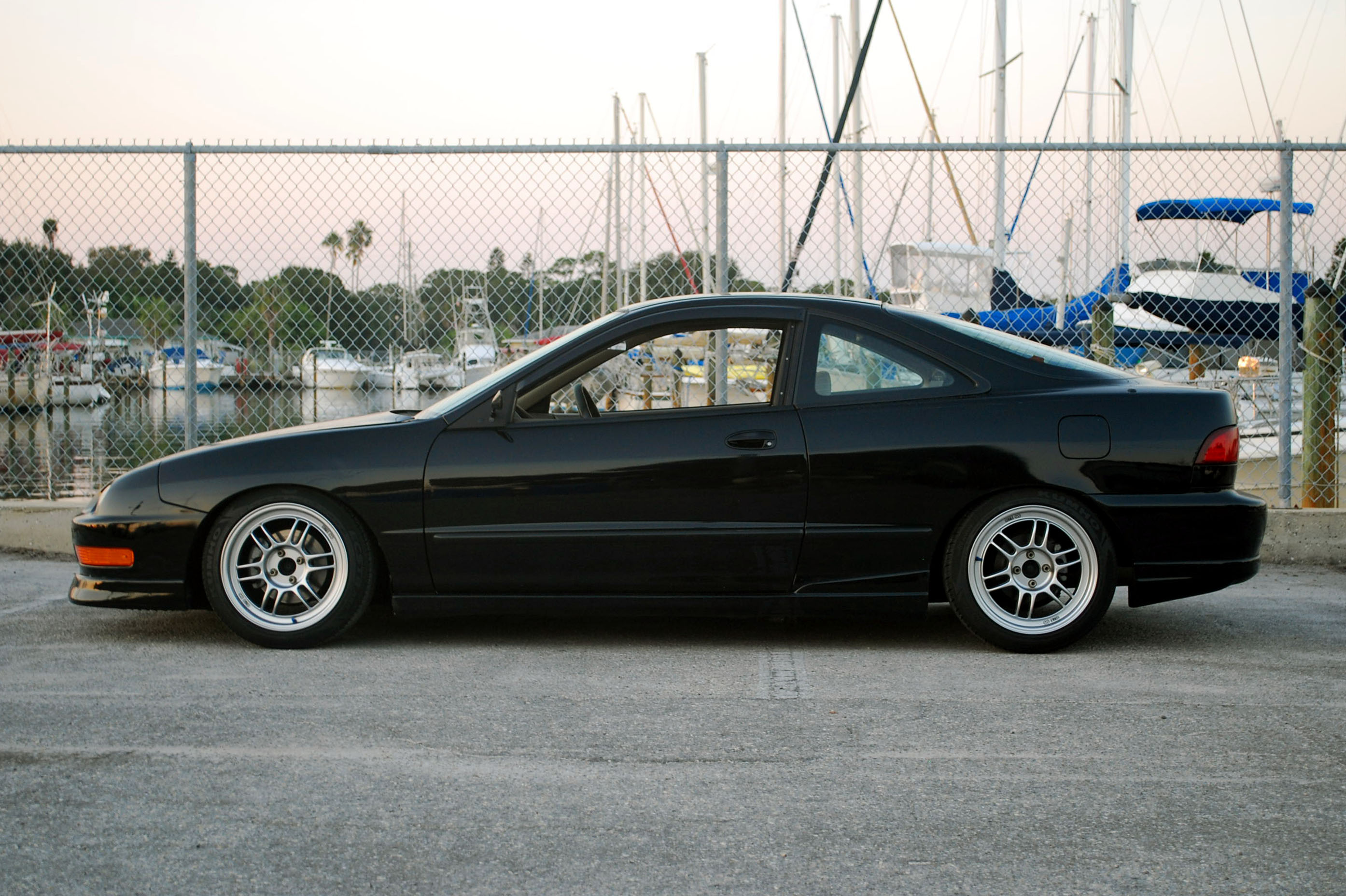 photo 2 Acura Integra custom wheels Enkei RPF1 16x8.0, ET +38, tire size 205/45 R16. x ET 