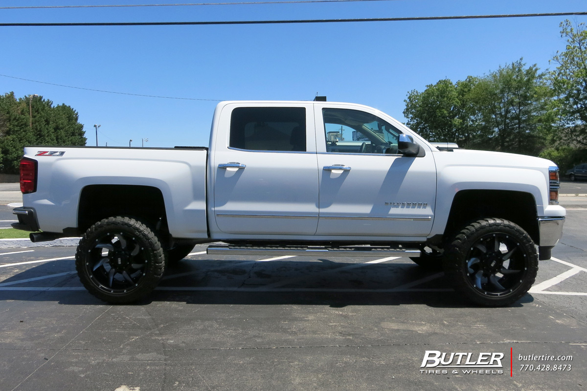 photo 3 Chevrolet Silverado 2500HD custom wheels Grid Off-Road GD1 22x, ET , tire size X R22. x ET 