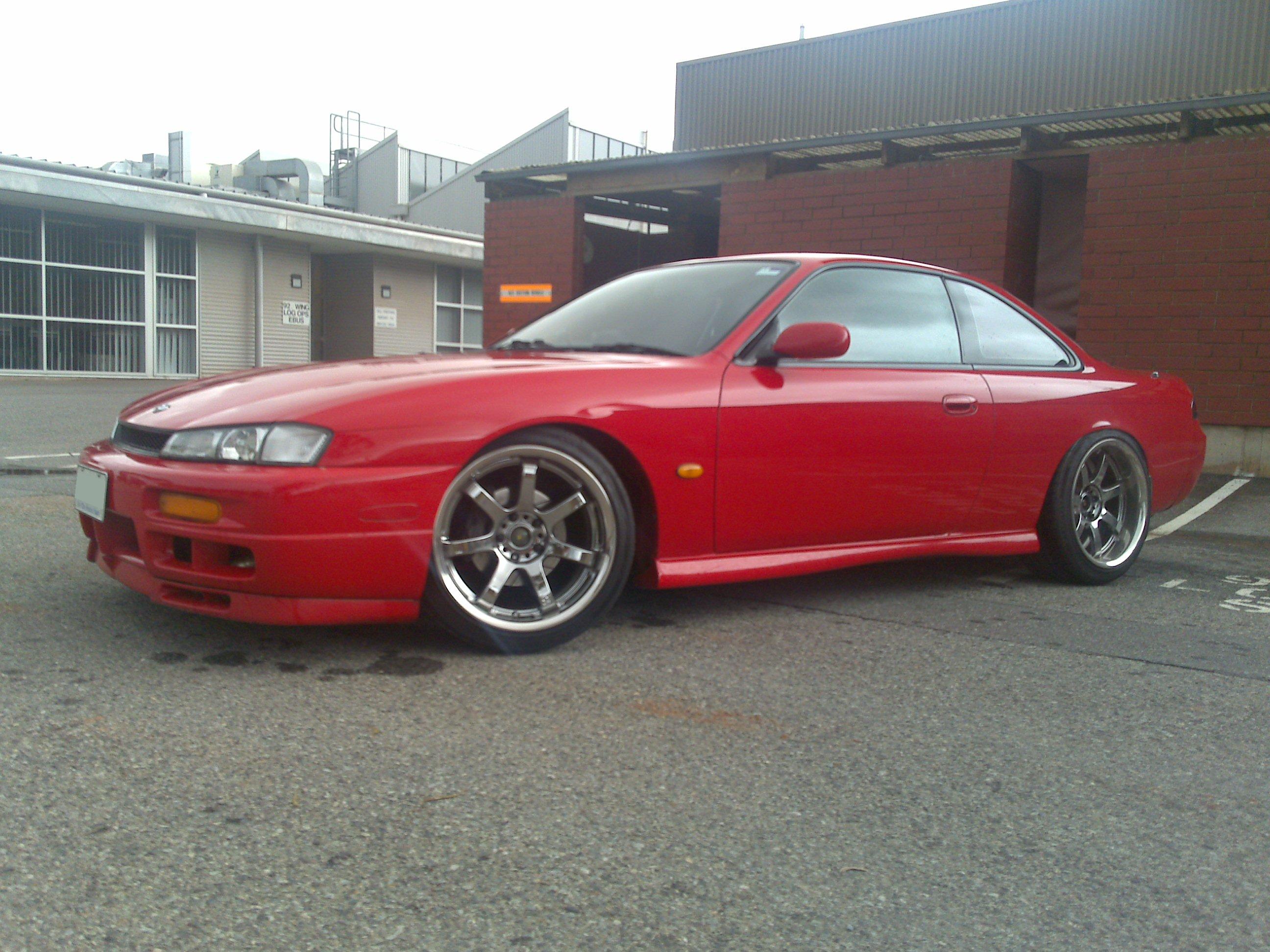 photo 1 Nissan S14 custom wheels Gramlight 57S-Pro RMC 18x9.5, ET +12, tire size 225/40 R18. 18x10.0 ET0 235/40 R18