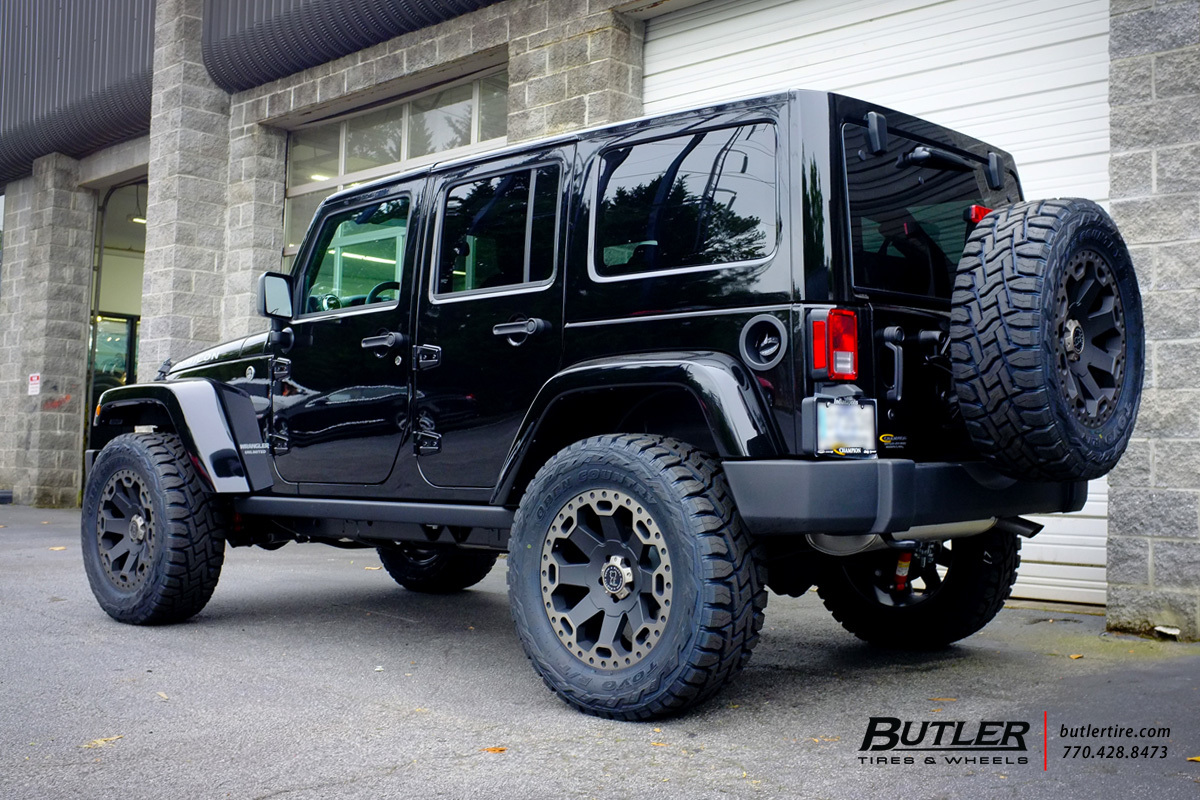 photo 5 Jeep Wrangler custom wheels Black Rhino Warlord 20x, ET , tire size X R20. x ET