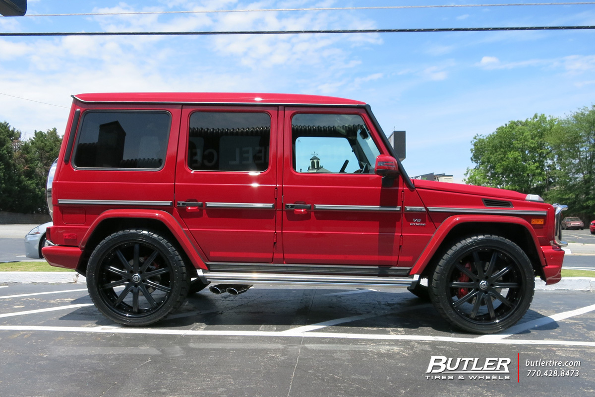 photo 2 Mercedes-Benz G-Class custom wheels Lexani LF709 24x, ET , tire size X R24. x ET 