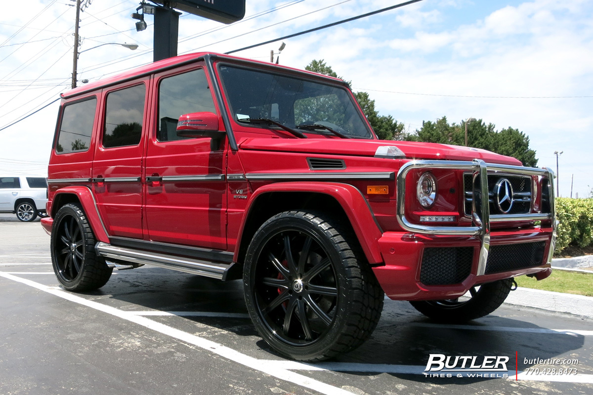 photo 3 Mercedes-Benz G-Class custom wheels Lexani LF709 24x, ET , tire size X R24. x ET 