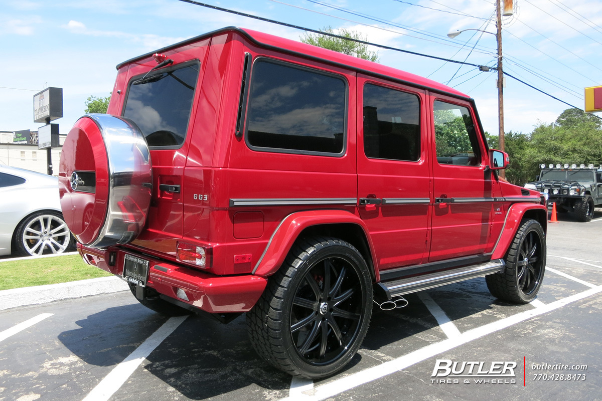 photo 4 Mercedes-Benz G-Class custom wheels Lexani LF709 24x, ET , tire size X R24. x ET 