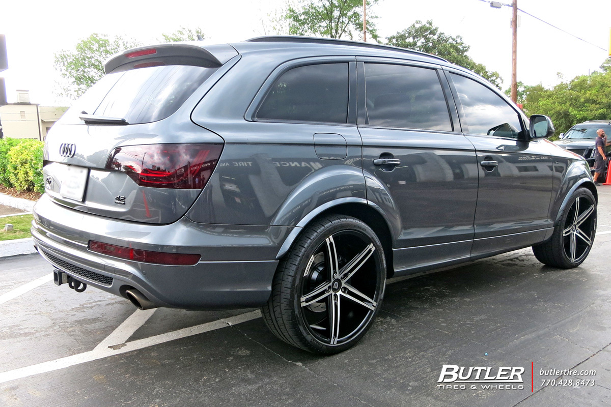photo 3 Audi Q7 custom wheels Lexani R-Three 22x, ET , tire size X R22. x ET 