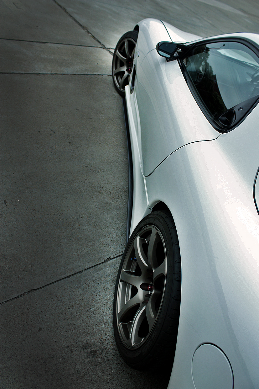 photo 7 Mazda RX-7 custom wheels Work  Emotion XT7 18x9.5, ET +20, tire size 235/40 R18. 18x9.5 ET+20 265/35 R18