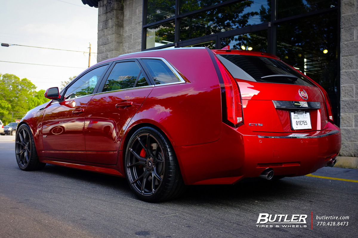 photo 4 Cadillac CTS-V custom wheels Vorsteiner V-FF 103 20x, ET , tire size X R20. x ET 