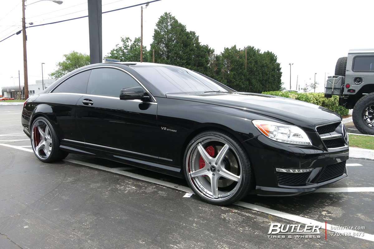 photo 1 Mercedes-Benz CL-Class custom wheels Forgiato Aggio 22x, ET , tire size X R22. x ET 