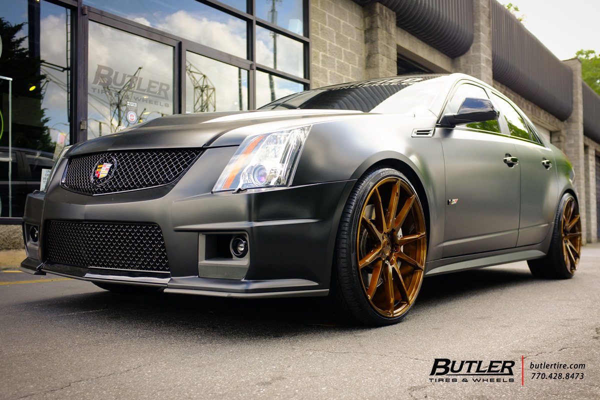photo 1 Cadillac CTS-V custom wheels Savini BM12 22x, ET , tire size X R22. x ET 
