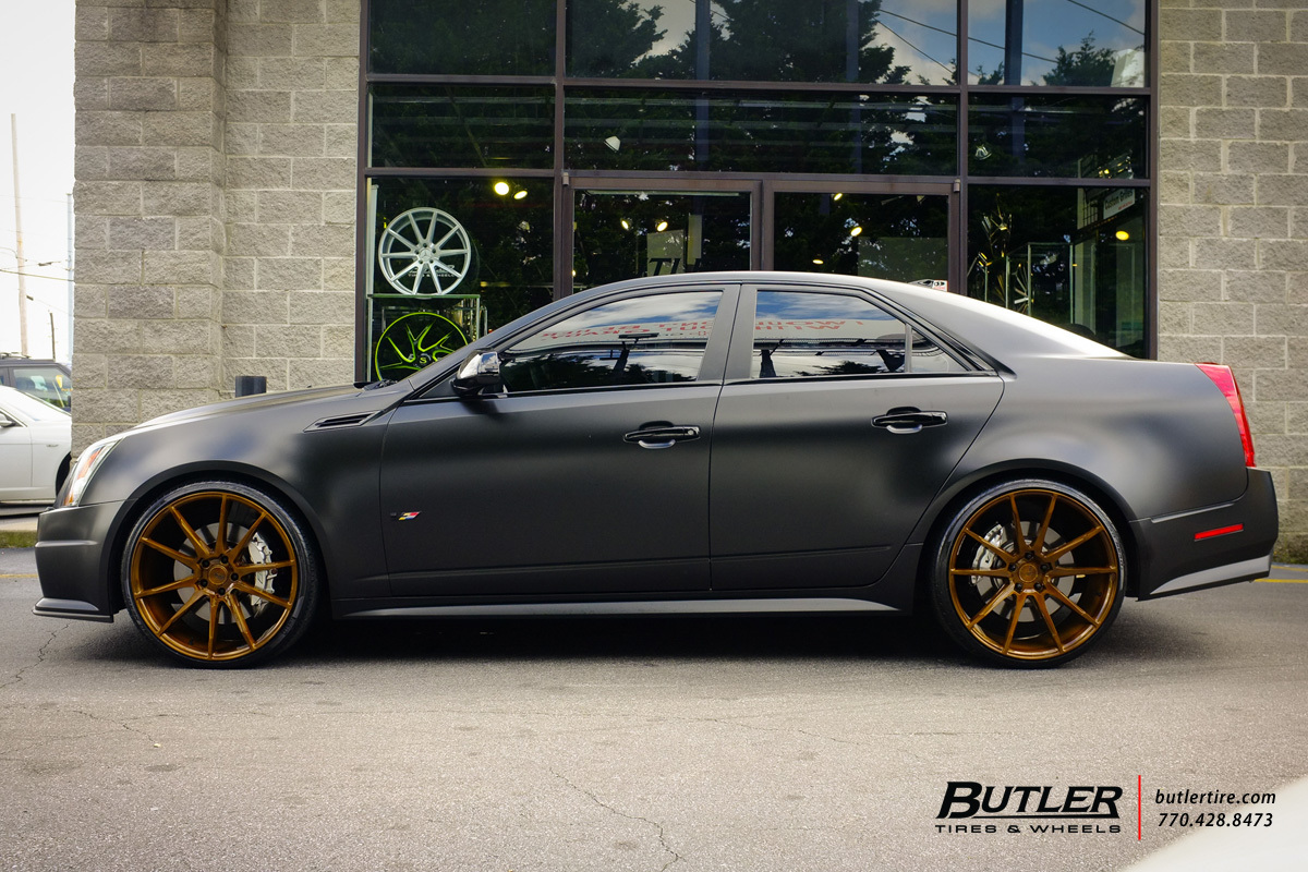 photo 2 Cadillac CTS-V custom wheels Savini BM12 22x, ET , tire size X R22. x ET 