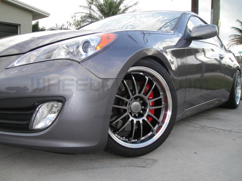 photo 1 Hyundai Genesis Coupe custom wheels Rota SVN 18x9.0, ET , tire size X R18. 18x10.0 ET