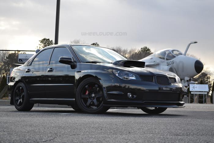 photo 2 Subaru Impreza WRX custom wheels Rota Grid 18x9.5, ET +44, tire size 235/40 R18. x ET 