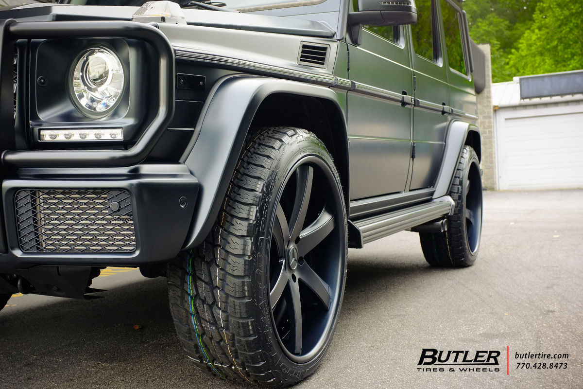 photo 5 Mercedes-Benz G-Class custom wheels Savini SV30C 24x, ET , tire size X R24. x ET