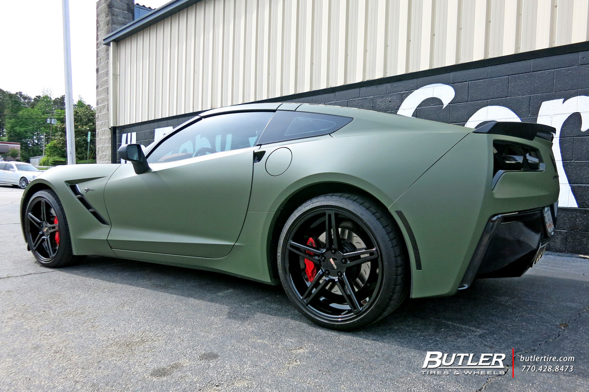 photo 3 Chevrolet Corvette custom wheels Cray Brickyard 20x, ET , tire size X R20. x ET 