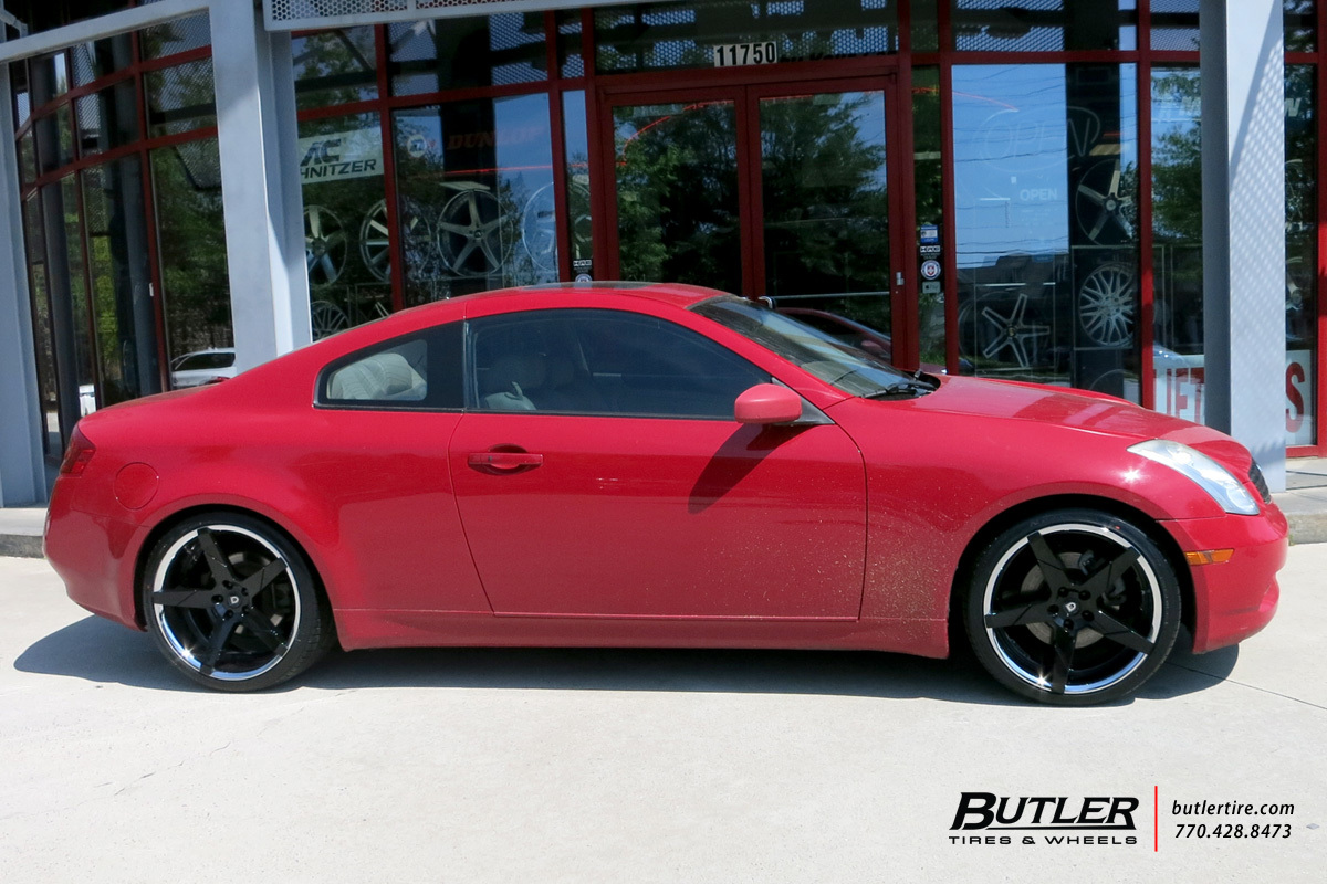 photo 3 Infiniti G35 custom wheels Lexani Invictus 20x, ET , tire size X R20. x ET 