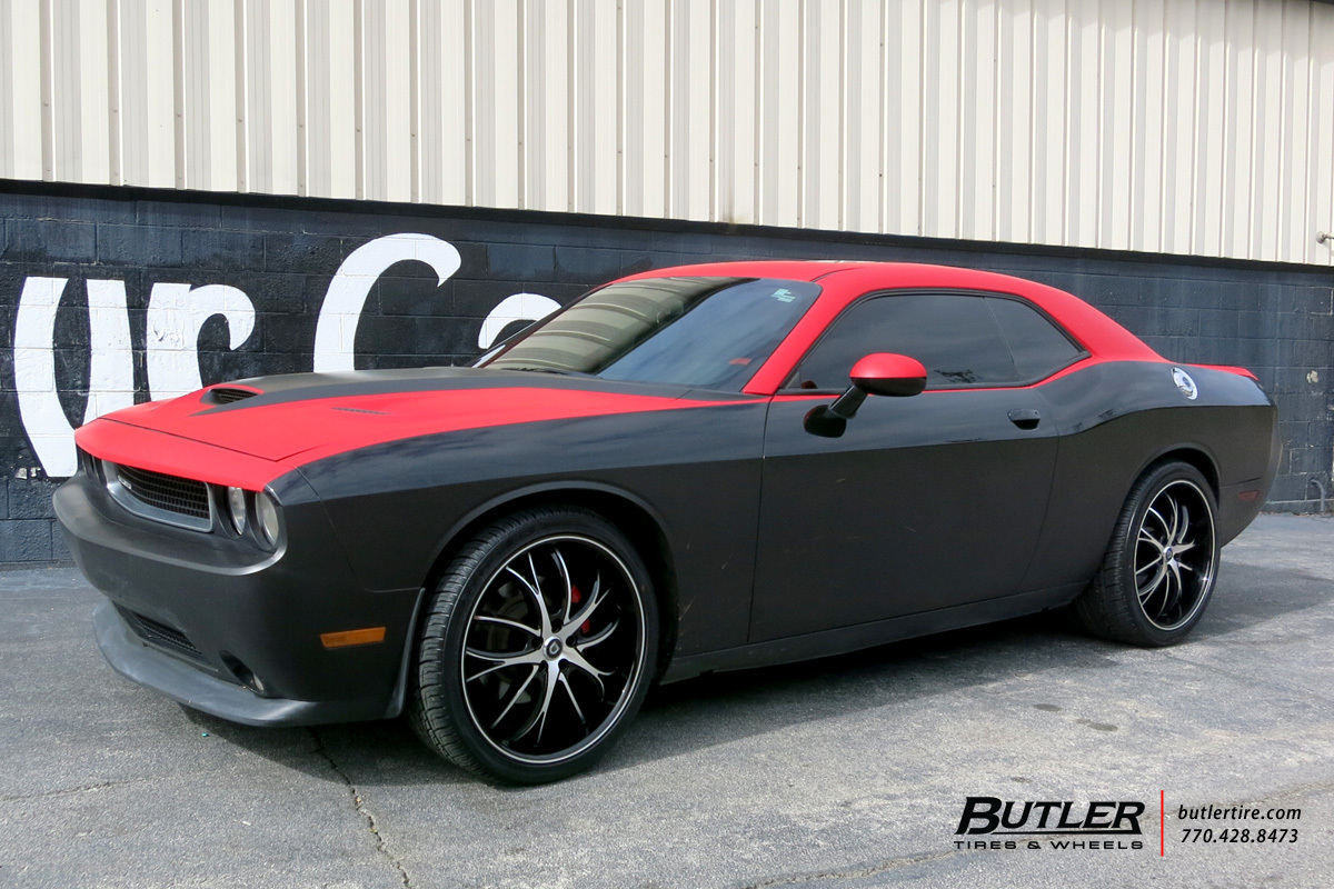 photo 1 Dodge Challenger custom wheels Lexani Polaris 22x, ET , tire size X R22. x ET 