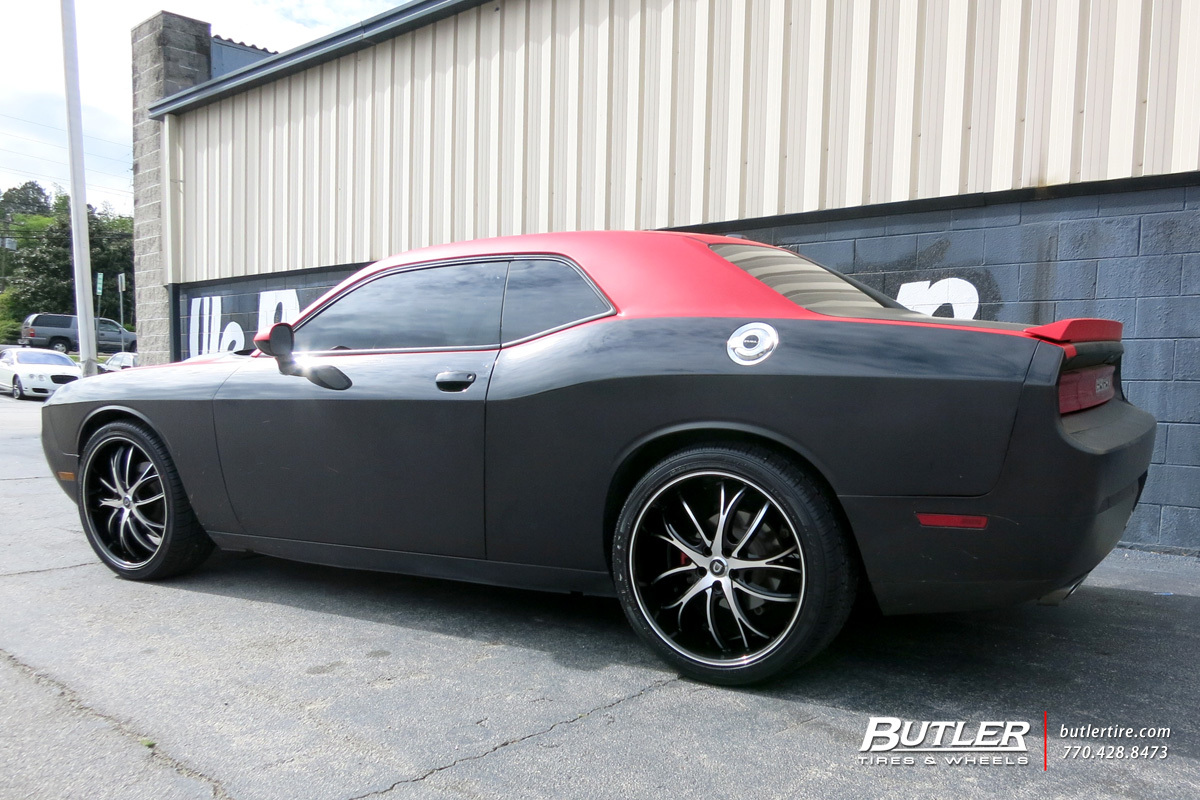 photo 2 Dodge Challenger custom wheels Lexani Polaris 22x, ET , tire size X R22. x ET 