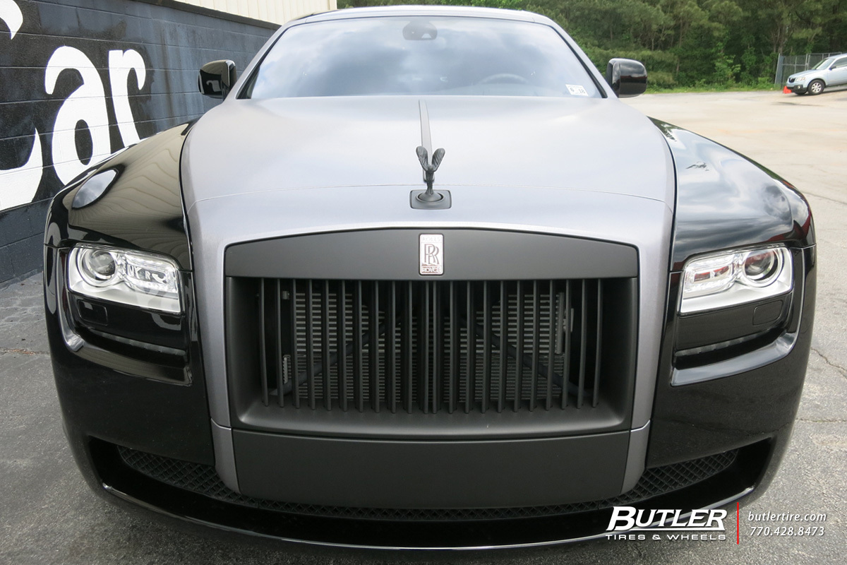 photo 4 Rolls-Royce Ghost custom wheels Vellano VTP 24x, ET , tire size X R24. x ET 