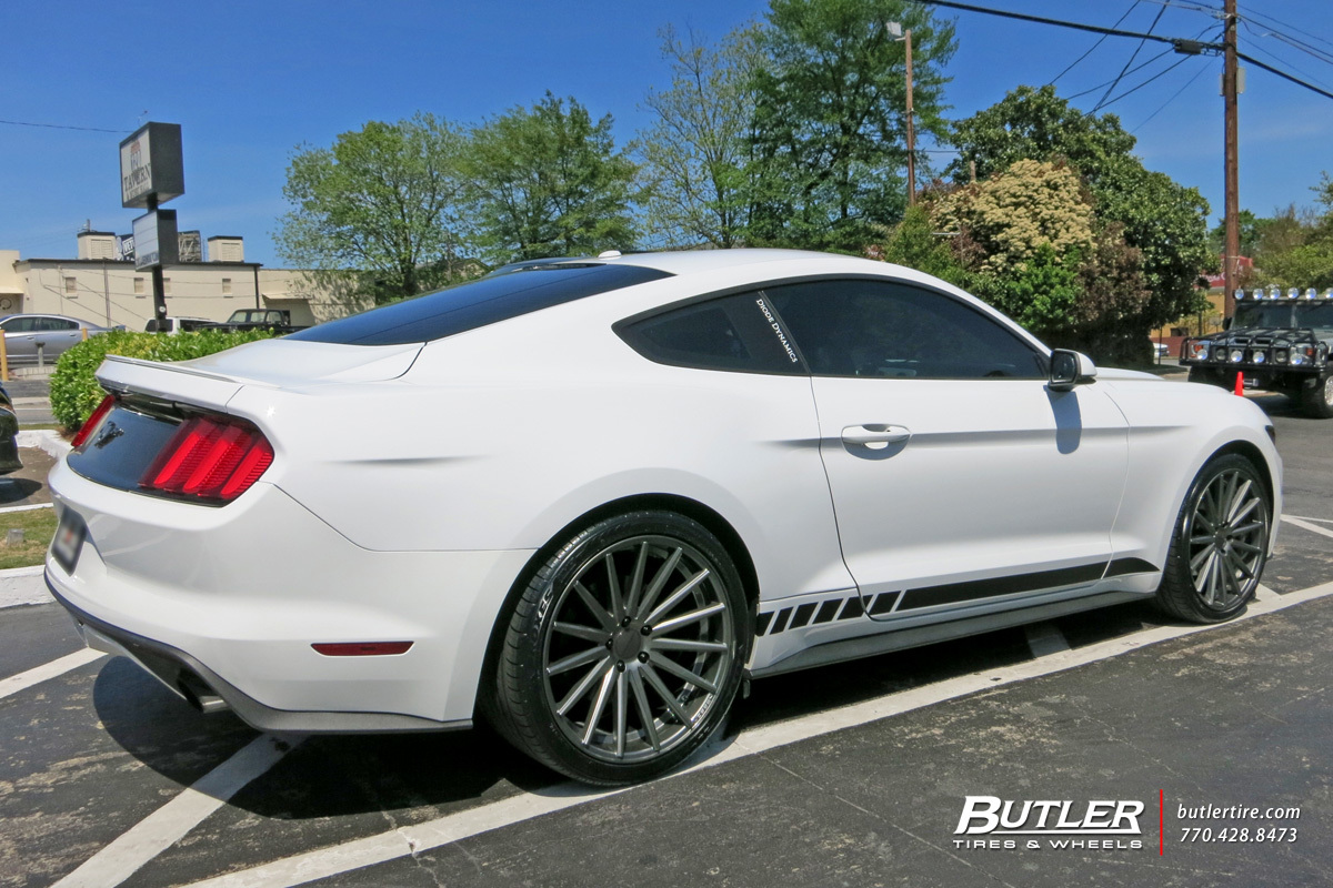 photo 2 Ford Mustang custom wheels Vossen VFS2 20x, ET , tire size X R20. x ET 