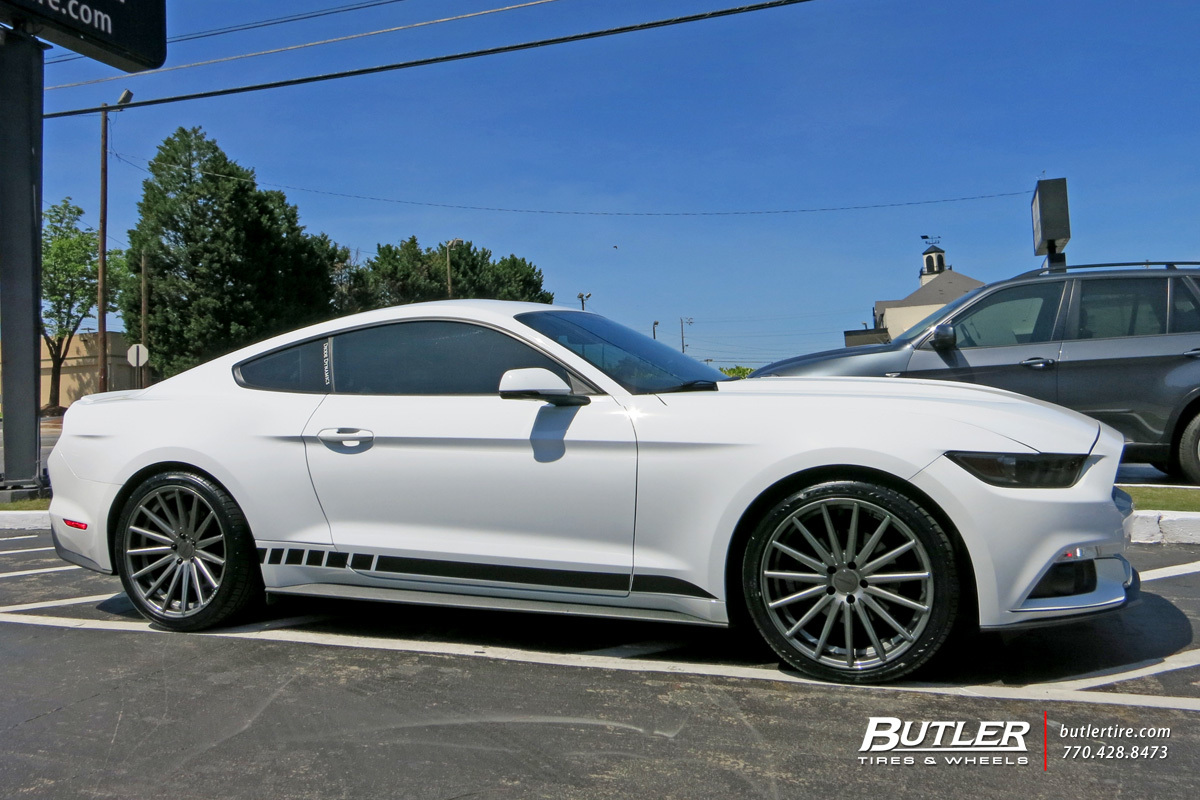 photo 3 Ford Mustang custom wheels Vossen VFS2 20x, ET , tire size X R20. x ET 