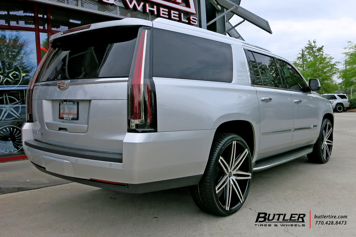 photo 3 Cadillac Escalade ESV custom wheels Lexani Johnson II 26x, ET , tire size X R26. x ET 