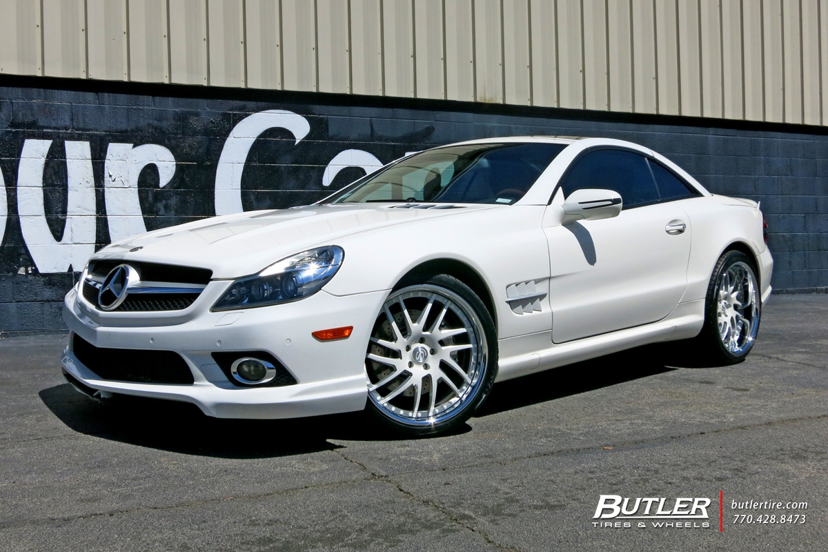 photo 2 Mercedes-Benz SL-Class custom wheels Savini SV62 20x, ET , tire size X R20. x ET 