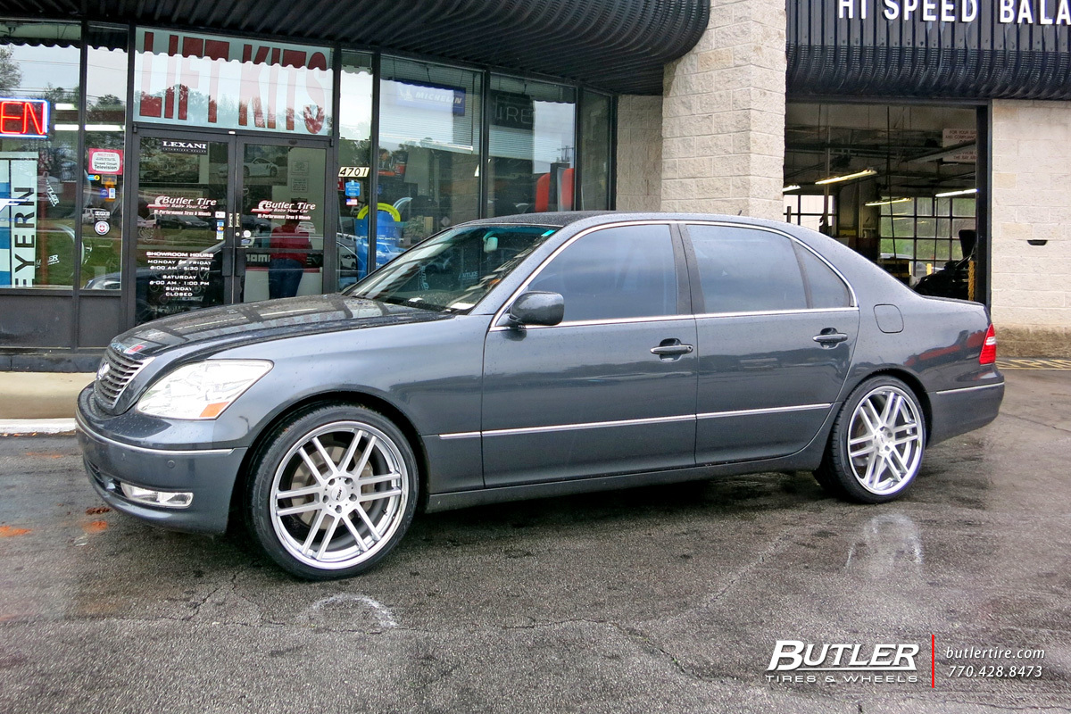 photo 1 Lexus LS 430 custom wheels TSW Rouen 20x, ET , tire size X R20. x ET 