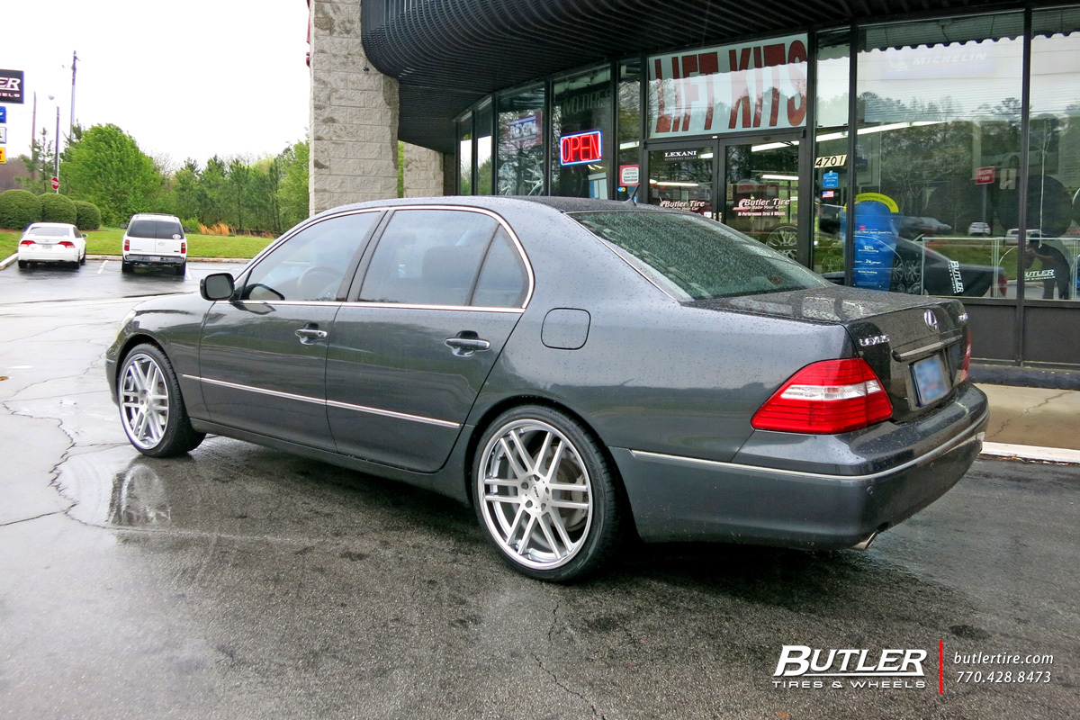 photo 2 Lexus LS 430 custom wheels TSW Rouen 20x, ET , tire size X R20. x ET 