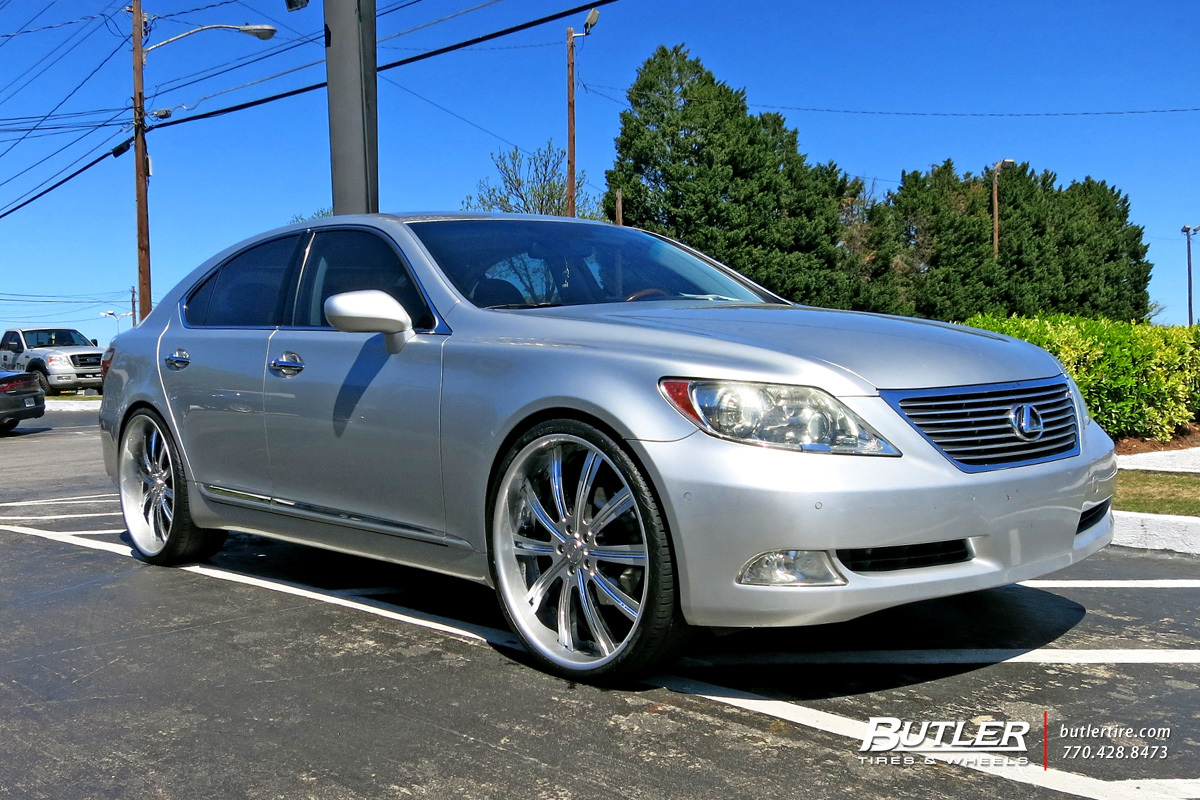 photo 1 Lexus LS 460 custom wheels Vellano VTI 24x, ET , tire size X R24. x ET 
