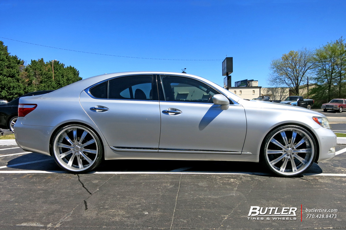 photo 2 Lexus LS 460 custom wheels Vellano VTI 24x, ET , tire size X R24. x ET 