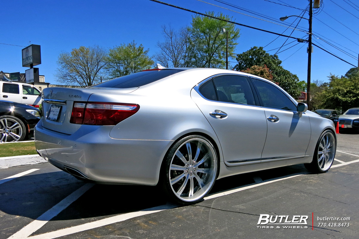 photo 3 Lexus LS 460 custom wheels Vellano VTI 24x, ET , tire size X R24. x ET 