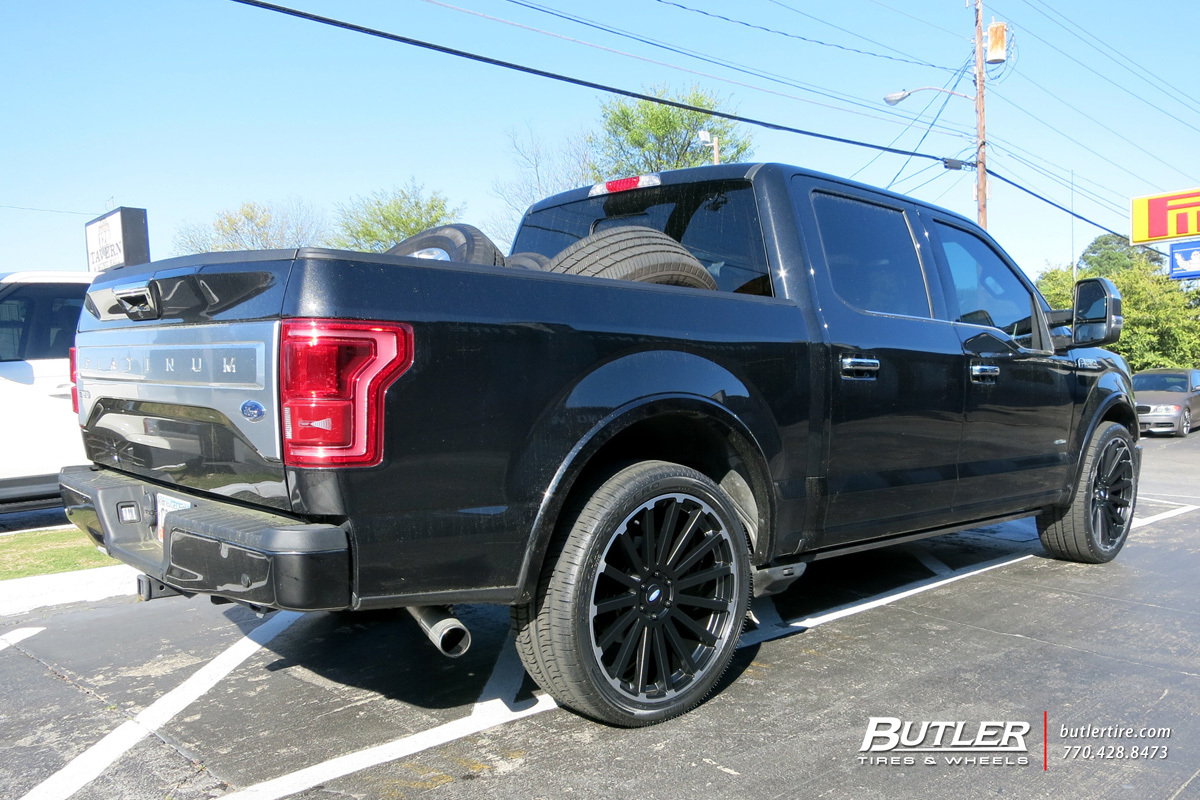 photo 2 Ford F-150 custom wheels Black Rhino Spear 24x, ET , tire size X R24. x ET 