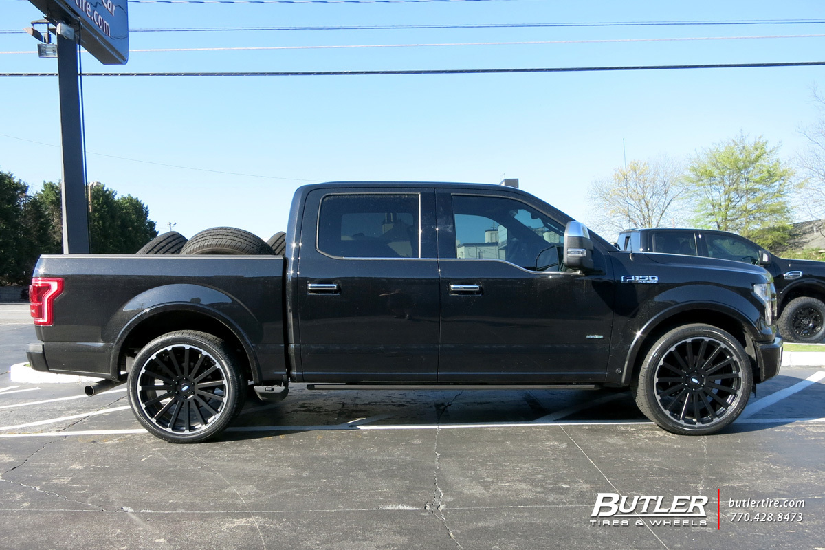 photo 3 Ford F-150 custom wheels Black Rhino Spear 24x, ET , tire size X R24. x ET 