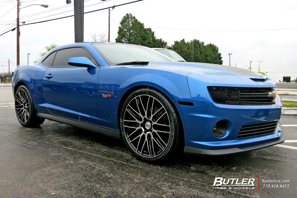 photo 1 Chevrolet Camaro custom wheels Savini BM13 22x, ET , tire size X R22. x ET 