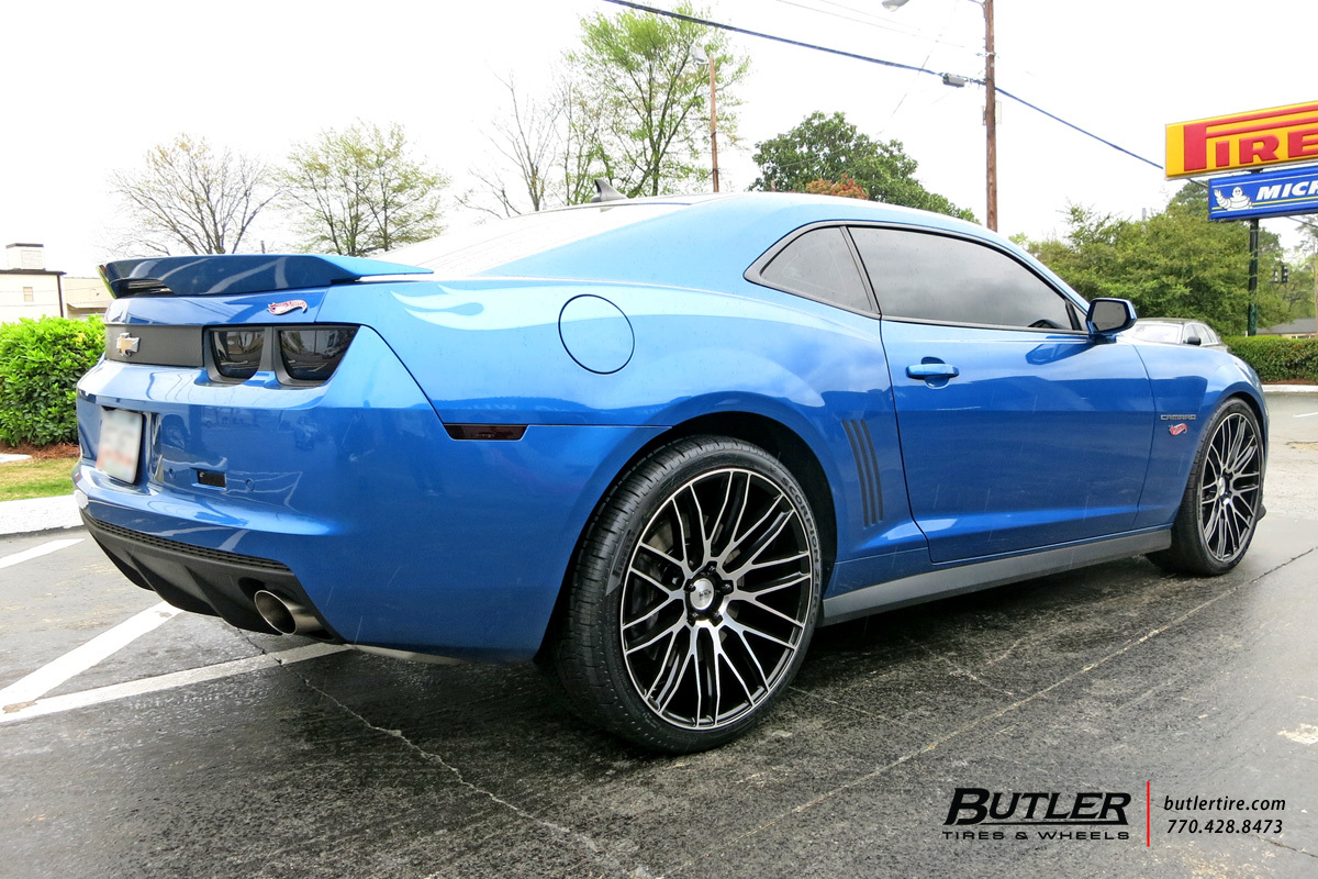 photo 3 Chevrolet Camaro custom wheels Savini BM13 22x, ET , tire size X R22. x ET 