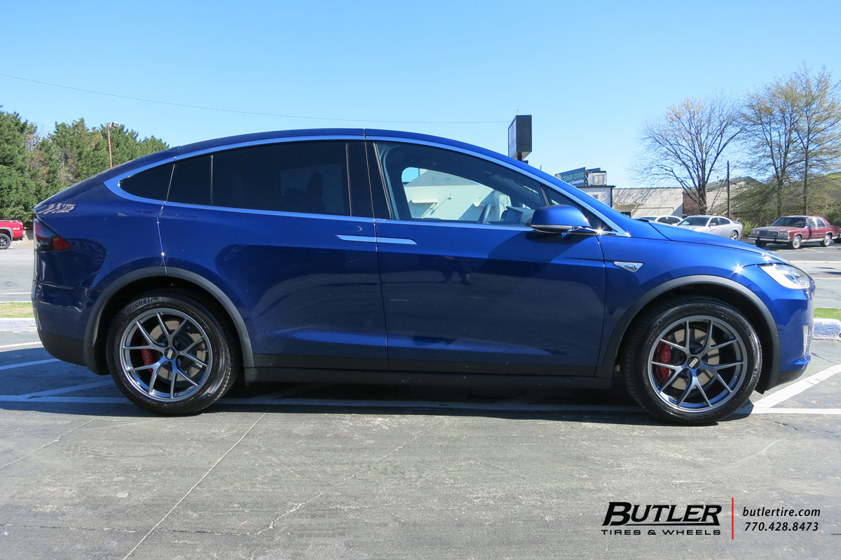 photo 2 Tesla Model X custom wheels BBS FI 20x, ET , tire size X R20. x ET 