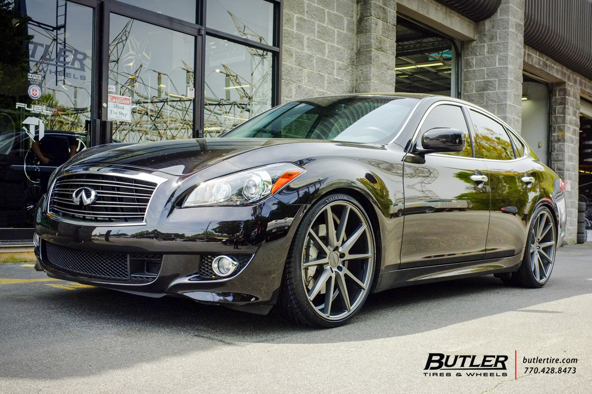 photo 2 Infiniti M37 custom wheels Vossen VFS1 22x, ET , tire size X R22. x ET 