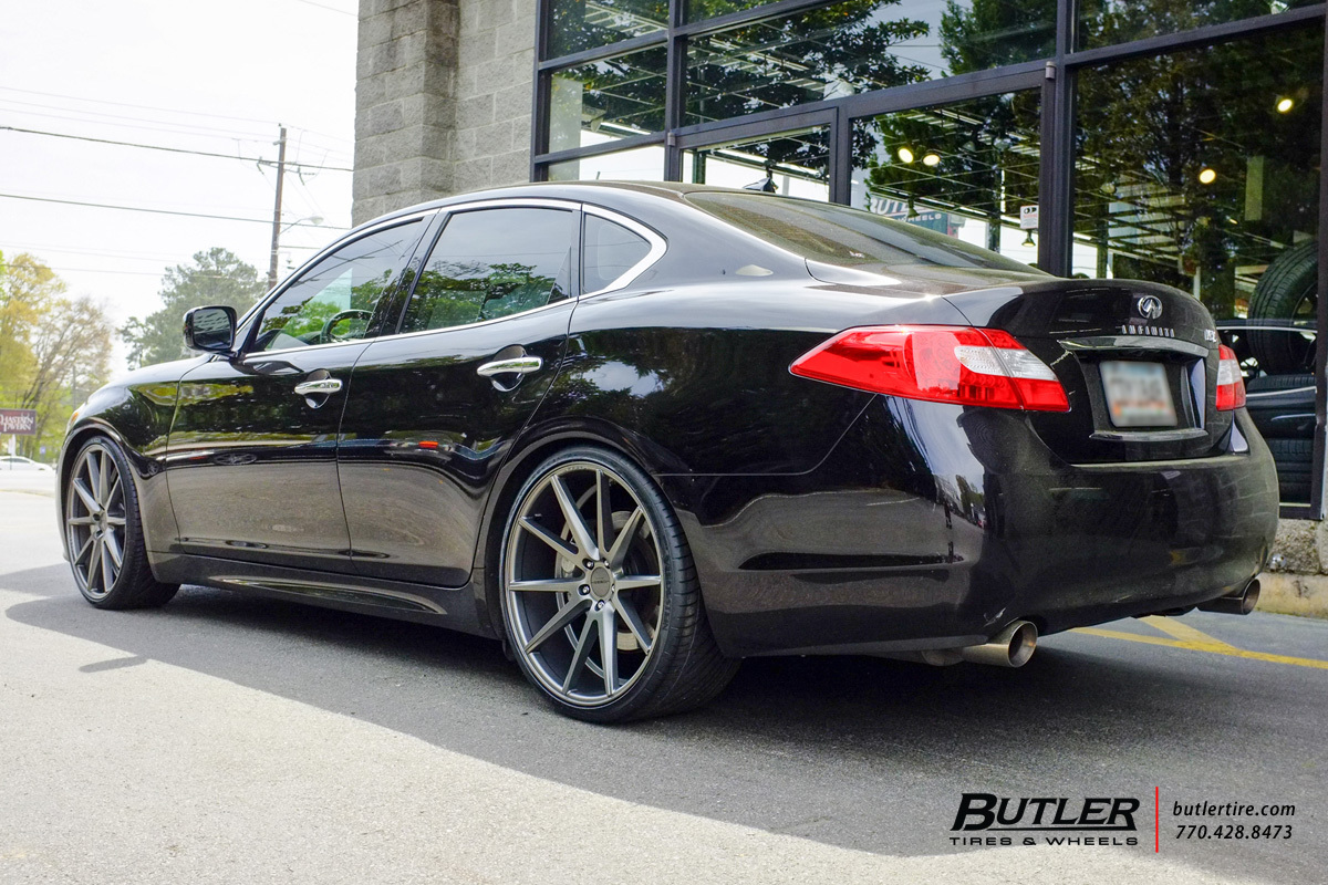photo 3 Infiniti M37 custom wheels Vossen VFS1 22x, ET , tire size X R22. x ET 