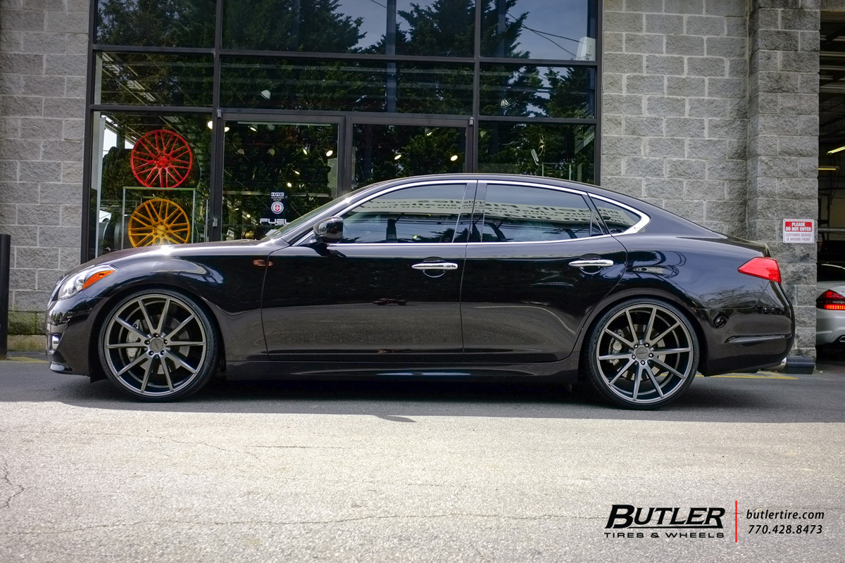 photo 4 Infiniti M37 custom wheels Vossen VFS1 22x, ET , tire size X R22. x ET 