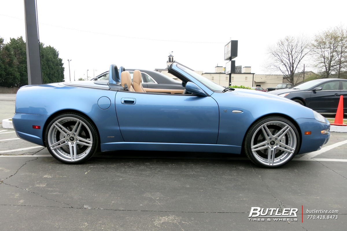 photo 2 Maserati Coupe custom wheels Rennen CSL-3 20x, ET , tire size X R20. x ET