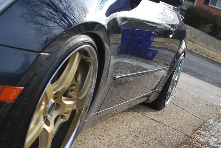 photo 2 Infiniti G35 custom wheels Volk GT-S 19x9.5, ET +2, tire size 235/35 R19. 19x10.5 ET+3 255/35 R19