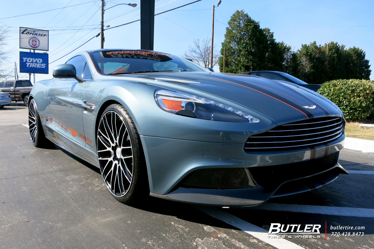 photo 5 Aston Martin Vanquish custom wheels Savini BM13 22x, ET , tire size X R22. x ET