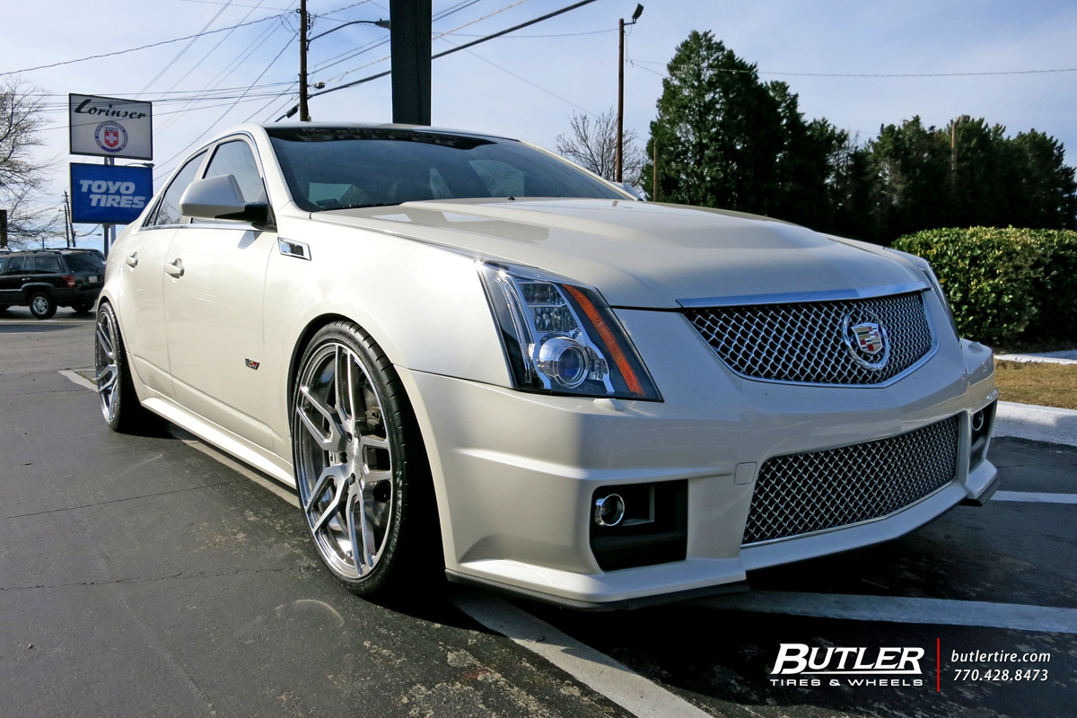 photo 4 Cadillac CTS-V custom wheels Avant Garde AGL26 21x, ET , tire size X R21. x ET 