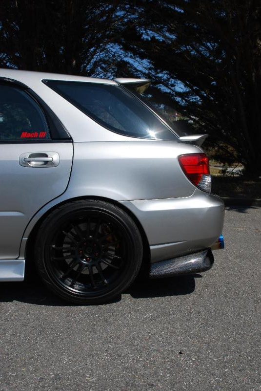 photo 7 Subaru Impreza WRX custom wheels Rota SVN R 18x10.0, ET +30, tire size 255/35 R18. 18x10.0 ET+30