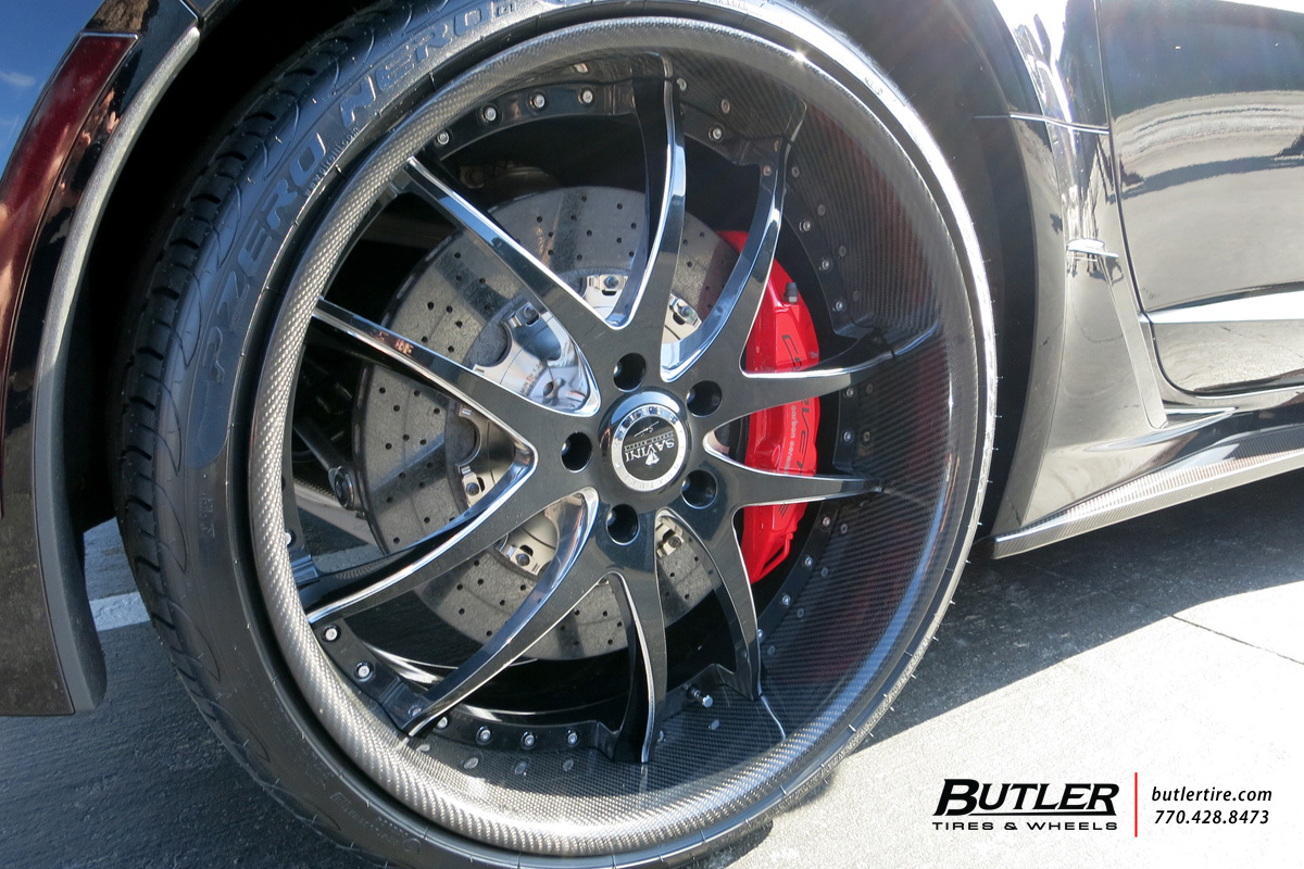 photo 3 Chevrolet Corvette custom wheels Savini SV40 22x, ET , tire size X R22. x ET 