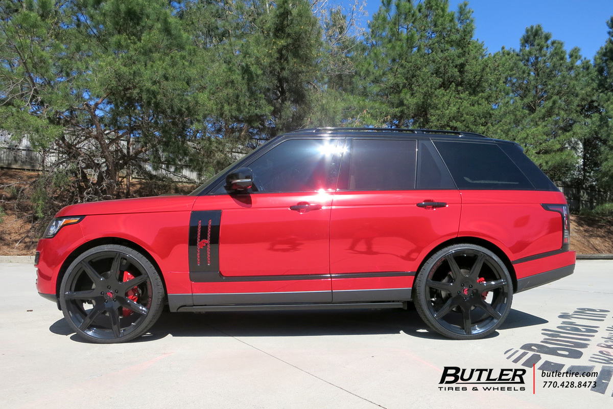 photo 2 Land Rover Range Rover custom wheels Forgiato F2 06M 26x, ET , tire size X R26. x ET