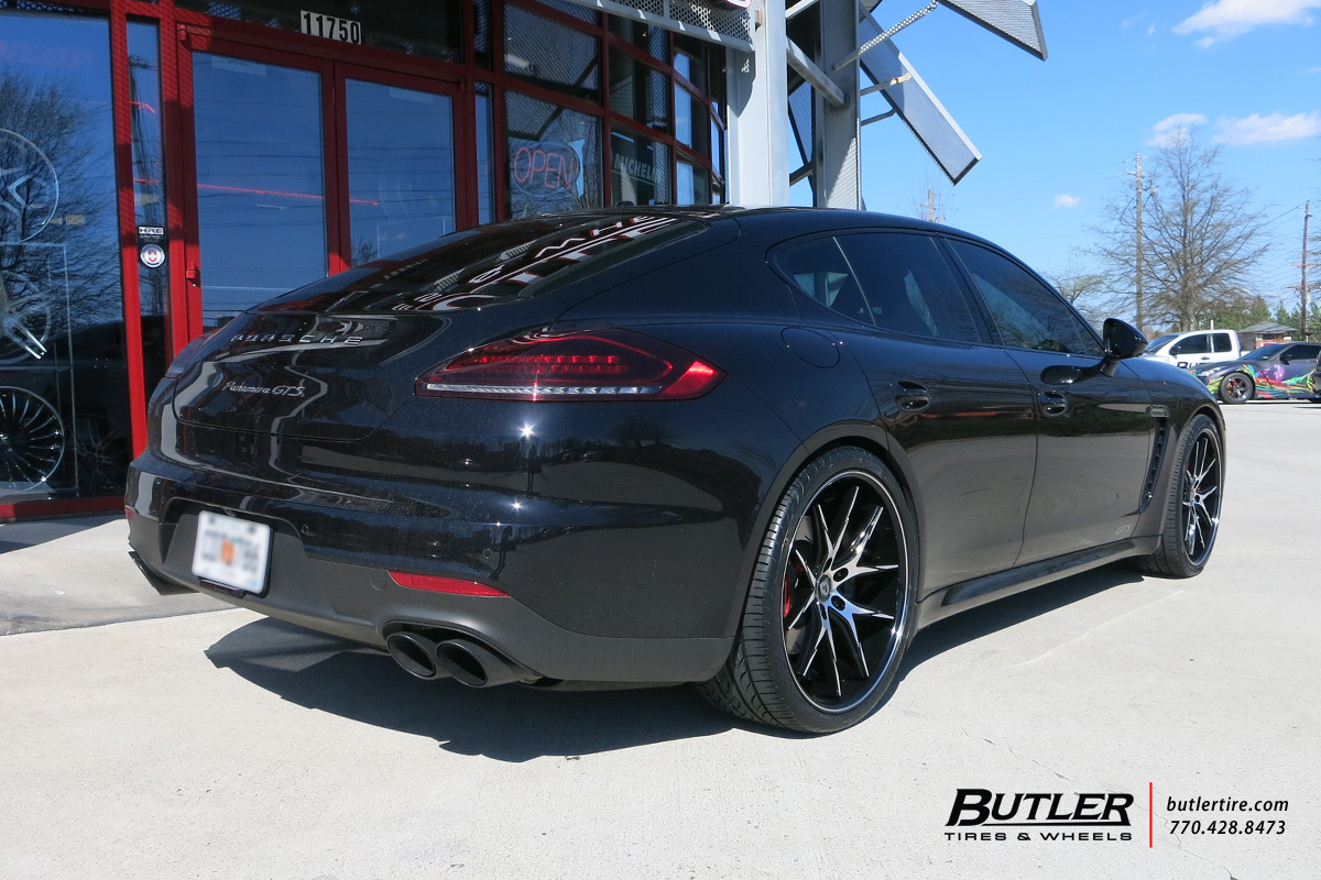 photo 3 Porsche Panamera custom wheels Lexani R-twelve 22x, ET , tire size X R22. x ET 